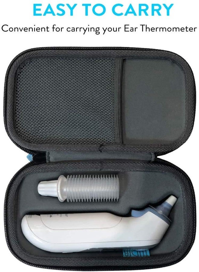 TUDIA EVA Case Compatible with Braun Digital Baby Ear Thermometer ThermoScan5 IRT6500 / ThermoScan7 IRT6520CA, Viproud, iProvèn, ADC, ELERA, Alcedo Hard Travel Storage Protective Case [CASE ONLY] - Image 4